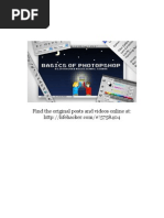 Basics of Photoshop Full Guide