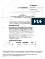 Audit Criteria: AC7101/9 REV. C