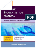 Concise Biostatistics Manual