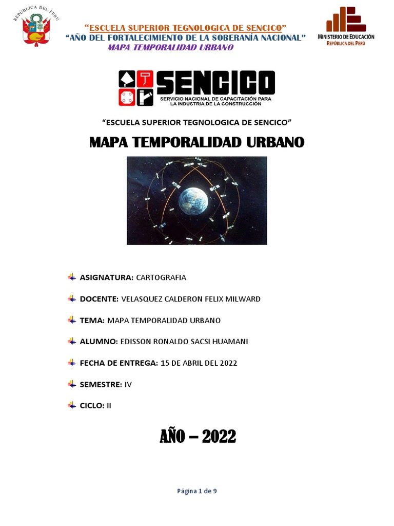 Mapa Temporal | PDF