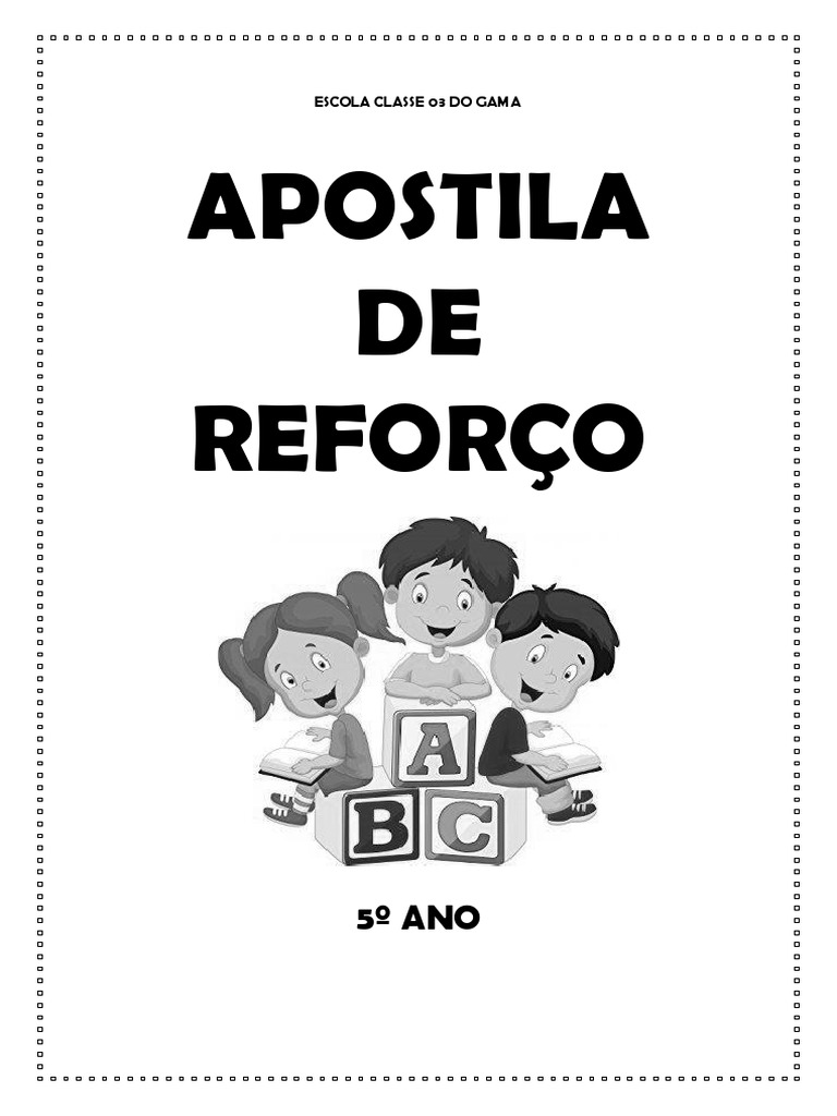 Apostila de Reforço 5º Ano Português | PDF