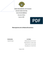 3D1P-GRUPO 3 - ANALISIS REFLEXIVO - Retrospectiva de La Historia Económica