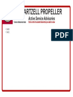 Hartzell Propeller: Active Service Advisories