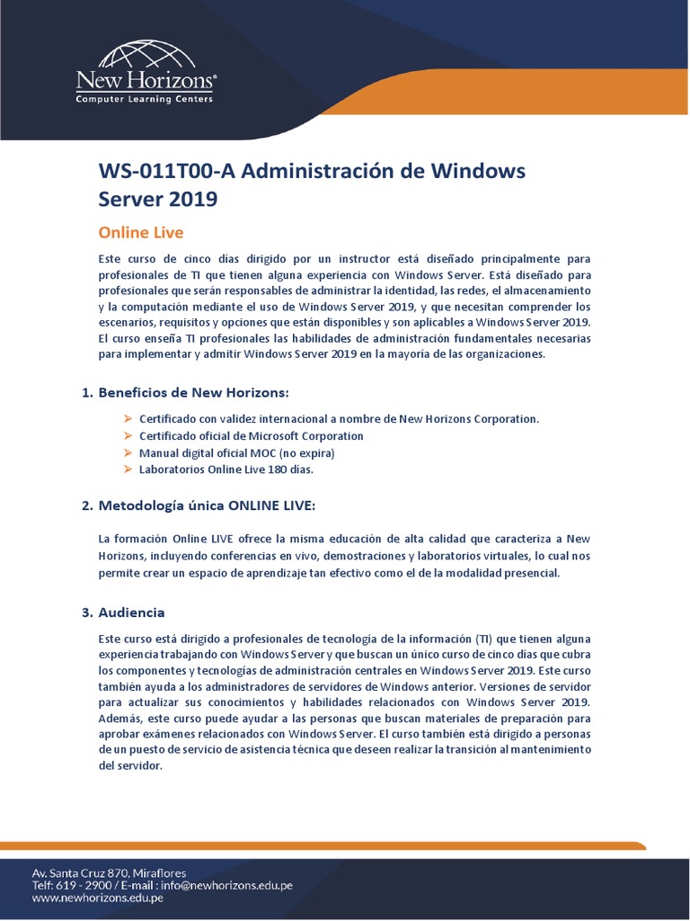 Curso Completo de Windows Server 2019 | PDF | Grupo de computadoras ...