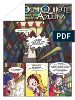 Comic Quijote Azulina