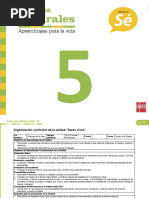 Planificacion Naturales 5 U1