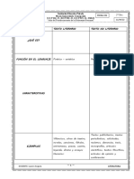 Ficha 1 - Textos Literarios y No Literarios - 2do Sec.