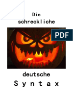 Syntax Seminar TAFELBILD