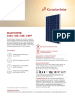 Canadian Solar-Datasheet-MaxPower CS6U-P EN