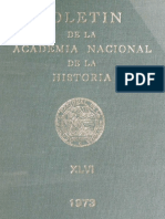 BaANH49344 Boletín de La Academia Nacional de La Historia XLVI 1973