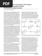 Pseudoephedrine From N-Methylamphet