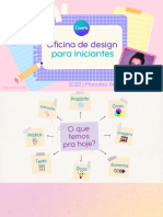 Oficina de design para iniciantes: dicas de cores, imagens, elementos e texto