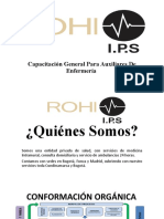 Capacitacion ROHI Auxiliares de Enfermería