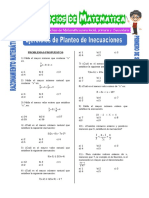 Ejercicios de Planteo de Inecuaciones para Primero de Secundaria