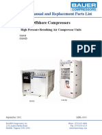 Instruction Manual and Replacement Parts List: Offshore Compressors