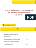Presentacion Plan Fomento IPv 6