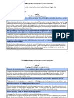 Group Learning Plan 5