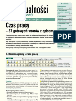 Czas Pracy 37 Gotowych Wzorów Z Opisem