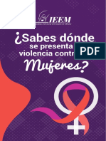 Sabes Donde Se Presenta La Violencia Contra Las Mujeres