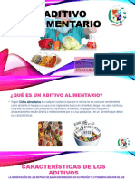 Aditivo Alimentario