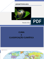 Clima No Mundo e No Brasil