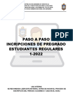 Paso A Paso Inscripciones de Pregrado V1.2 - 1-2022