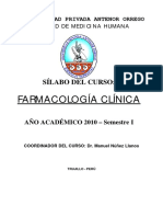 Farmacología Clínica