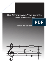 High Efficiency Audio Power Amplifier Van Der Zee