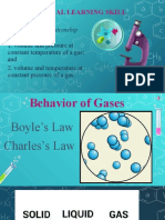 Behavior of Gases