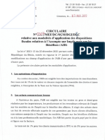 CIRCULAIRE-0307-RELATIVE AUX MODALITES D'APPLICATION DES  DISPOSITIONS FISCALES RELATIVES 0 L'AIB (1)