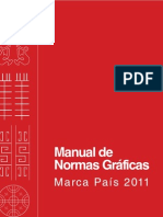 Portada Manual de Normas Gráficas - Marca País 2011