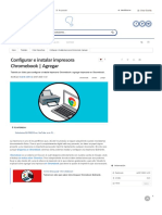 Configurar e Instalar Impresora Chromebook