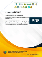 Proceedings: Pusat Unggulan IPTEKS (PUI-P2PTM) Poltekkes Kemenkes Semarang 2021 ISBN: 978-623-5709-13-0