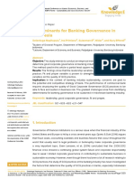 Determinants For Banking Governance in Indonesia: Conference Paper