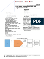 Pcm1794A 24-Bit, 192-Khz Sampling, Advanced Segment, Audio Stereo Digital-To-Analog Converter