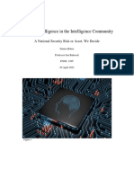 Artificial Intelligence Issue Brief