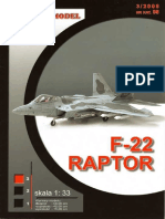 Hobby Model 098 - F-22 Raptor