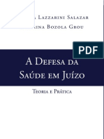 A Defesa Da Saude em Juizo Trecho Do Livro para Divulgação