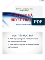 VACCINE VÀ HUYẾT THANH