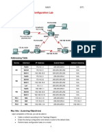 Lab 3: Basic EIGRP Configuration Lab: Topology Diagram