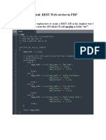 IWS2022 - Tutorial 7 - REST Web Service in PHP