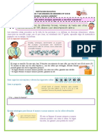 Comparación y Descomposición de Números