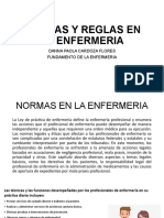 Normas y reglas en enfermería