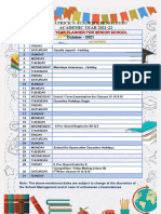 Ii Semester-Academic Year Planner For Senior School