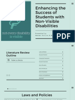 Hed 616 - Non-Visible Disabilities