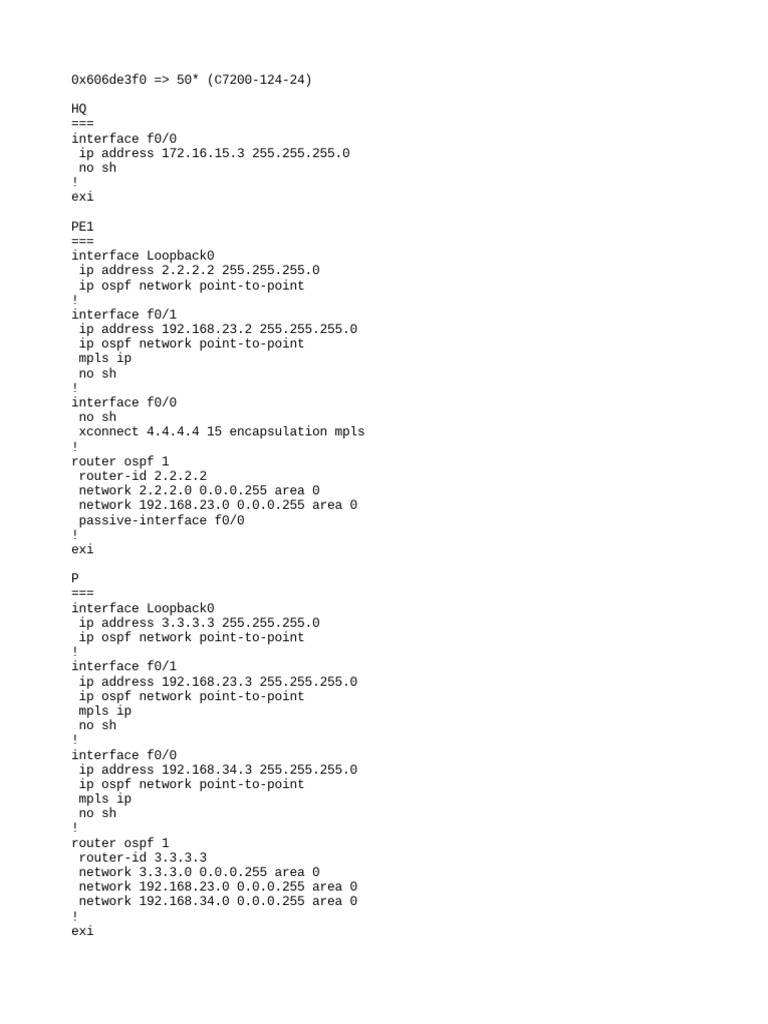 Lab MPLS L2 | PDF | Teaching Methods & Materials