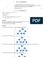 Binary Heap Insertion SEM IV