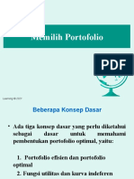 Memilih Portofolio