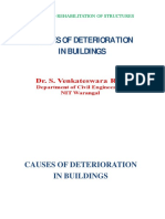 Causes Deterioration Buildings