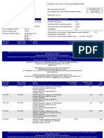 Patria Bank S.A: Extras de Cont / Account Statement